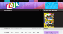 Desktop Screenshot of lajkmagazin.hu